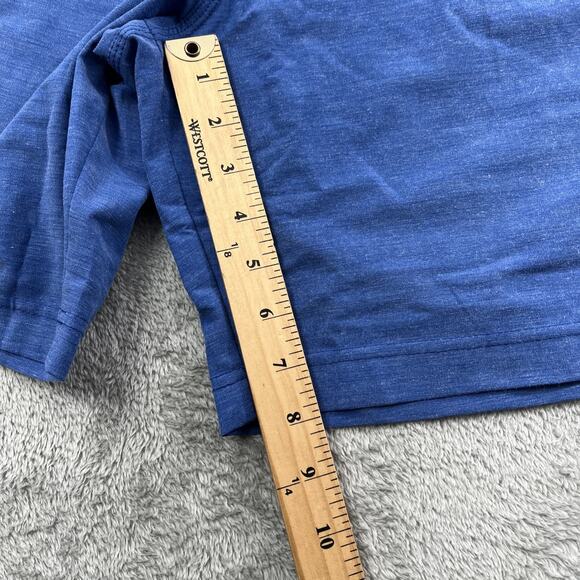 NEW Prana L Mens 8" Metric E-Waist Board Shorts‎ Blue Swim UPF50+ - Picture 5 of 13